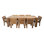 Pacific 9 - Piece Dining Set