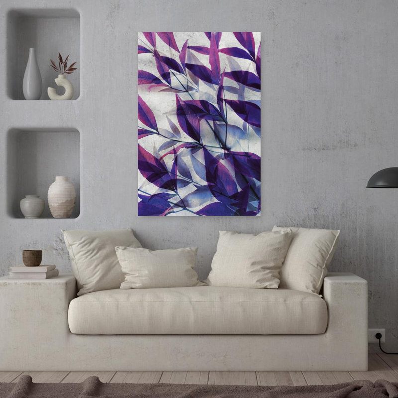 Art contemporain, paysage contemporain, H 36 po x l 24 po