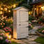 Abri de jardin avec toit en pente
