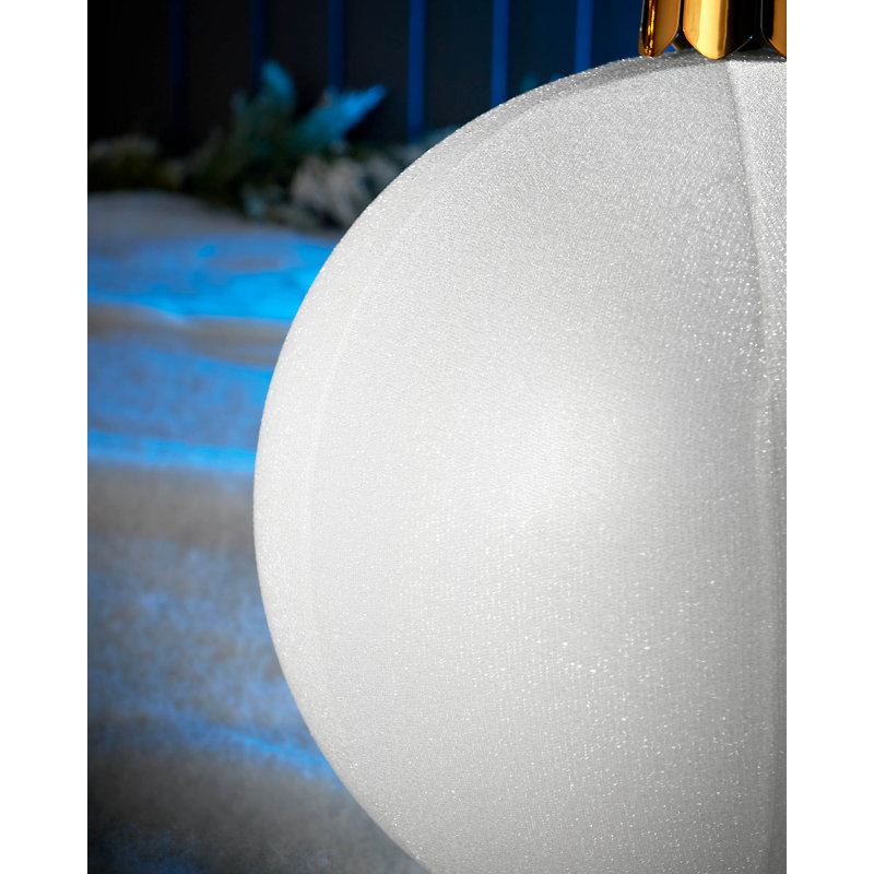 PVC Bauble, 45.72cm H x 45.72cm W x 45.72cm D, White