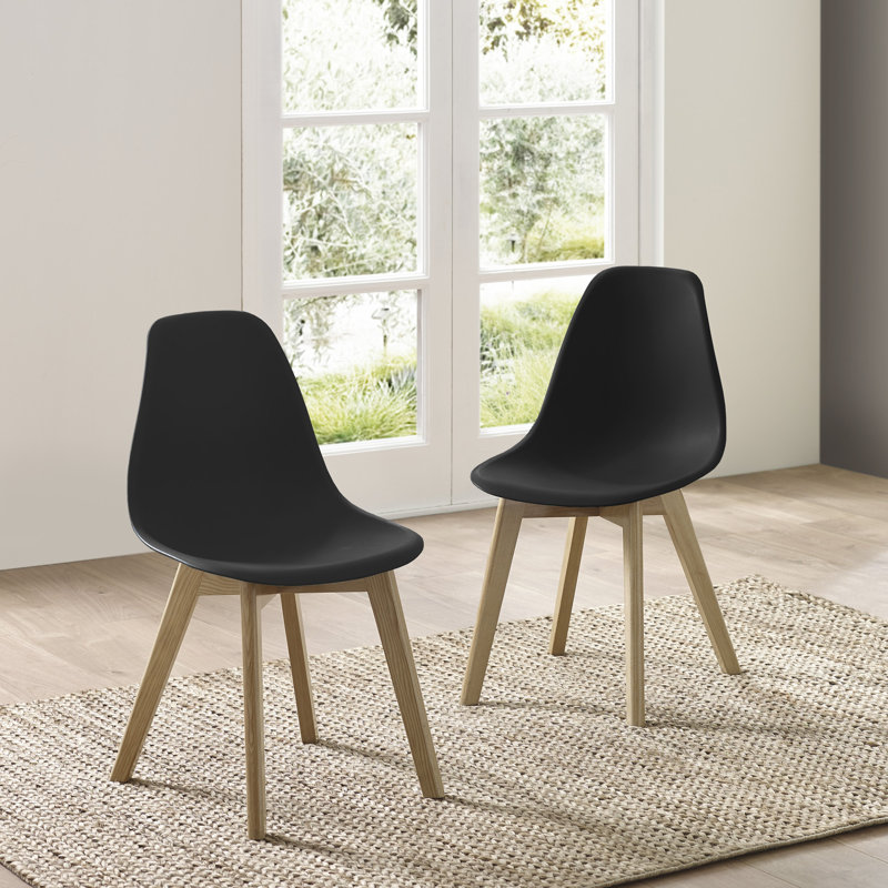 43cm H Side Chair, Black