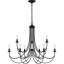 Ghille 9 - Light Dimmable Classic / Traditional Chandelier