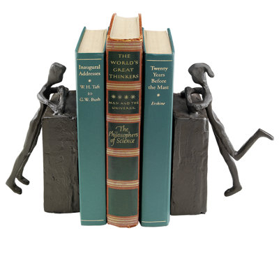 Over the Bookshelf Cast Iron Bookends