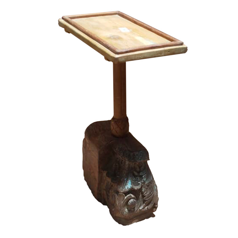 Asahn Solid Wood Frame End Table