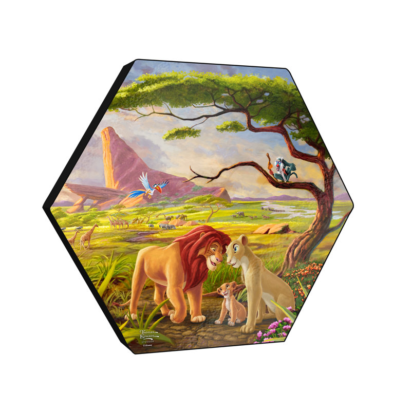 Impression sur bois Disney