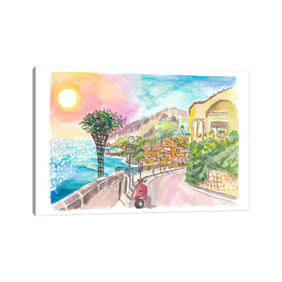 Positano On The Amalfi Coast A Dream Ready For Your Discoveries - Framed Wall Art Print