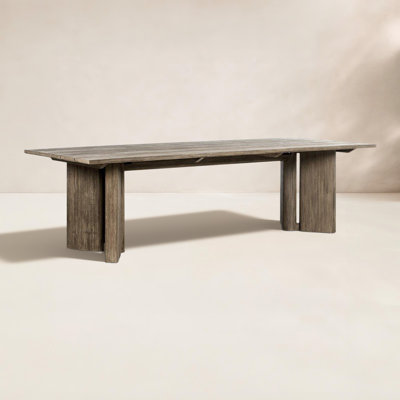 Olly 110 " Teak Patio Dining Table