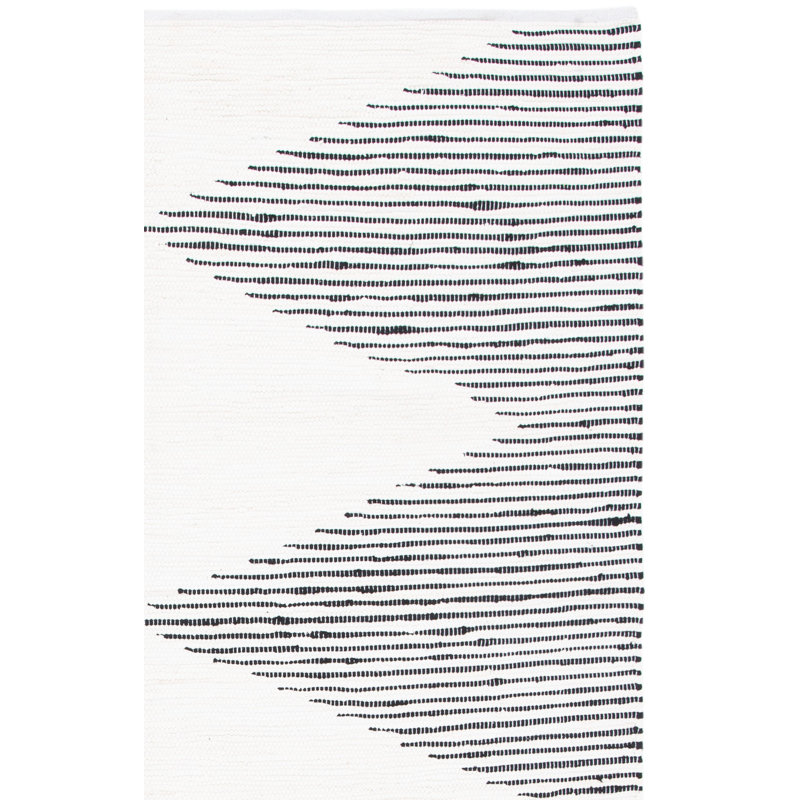 Janke Kilim Flat Weave Cotton Geometric Rug, Rectangle 8' x 10'