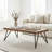 Solid Wood Top Coffee Table