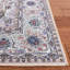 Tucson Secret Garden Washable Non-Slip Area Rug in Beige & Light Blue-292740179