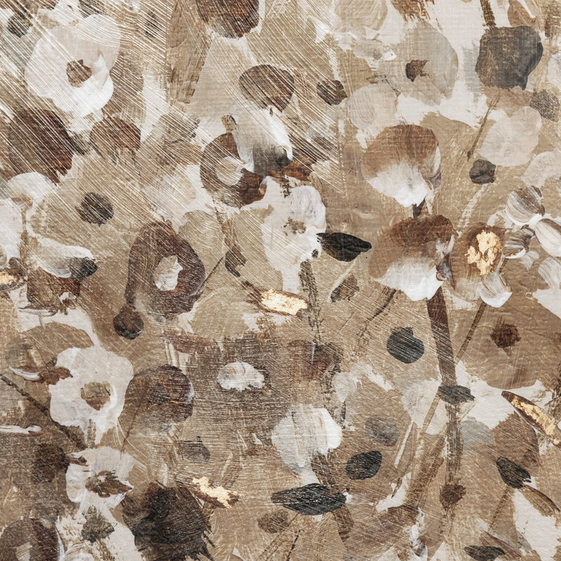 «Rustic Wildflowers I» par Tim Ottoole, reproduction d'art encadrée sous verre, Fleurs sauvages rustiques II