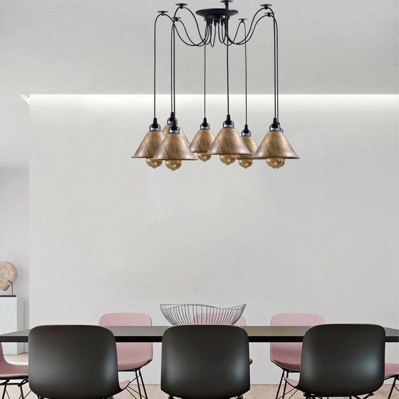 Elgin 8 - Light Black Pendant