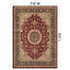 Shiflett Oriental Burgundy/Mustard/Black Area Rug-33380266