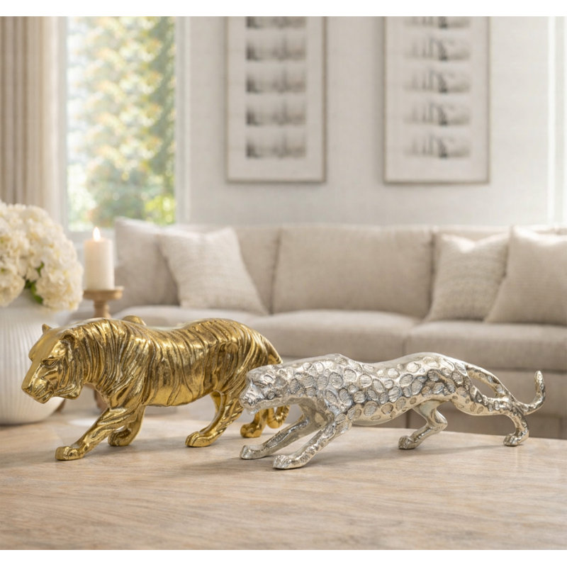 Tigre Brigner - laiton antique