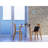 Landscape 1 in. x 2 in. Translucent Glass Plastic Face Mounted Brick Mosaic Designer Pool Tile-40591866