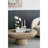 Mushroom Shaped Glass Taper Candle Holder