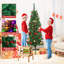 Arbre de Noël avec pommes de pin-1000491170