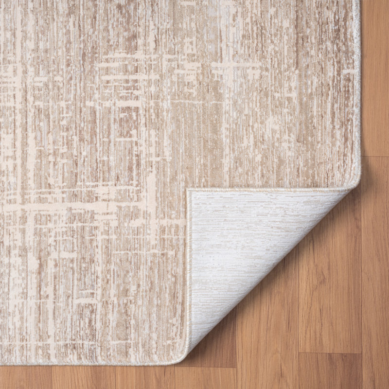 Echo Abstract Area Rug, Rectangle 5' x 7'
