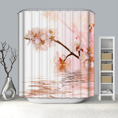 Hopley Floral Shower Curtain