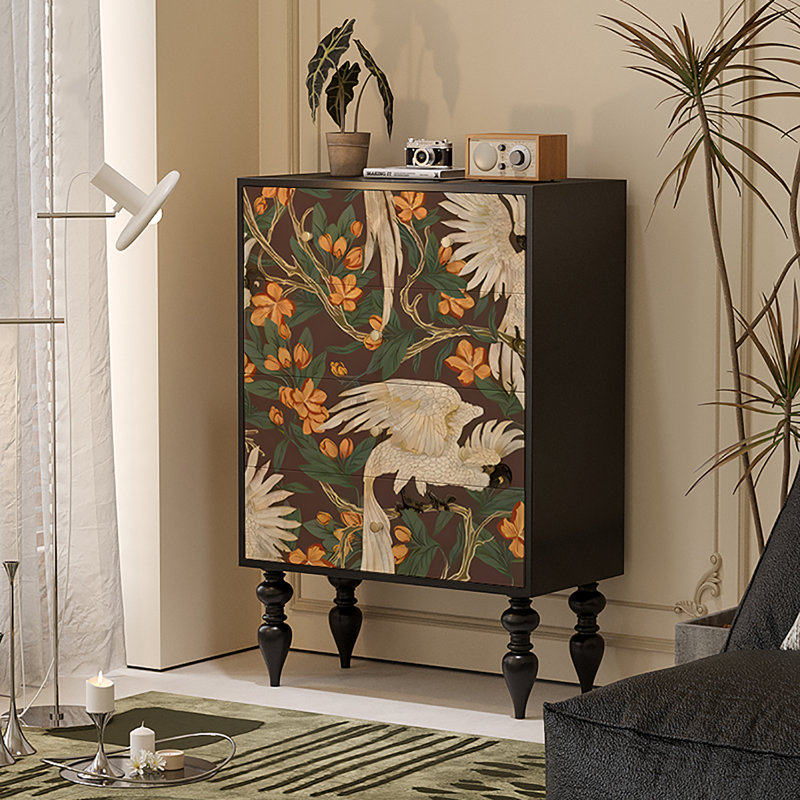 Armoire décorative rétro française multifonctionnelle