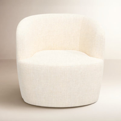 Fauteuil demi-tonneau pivotant Mina