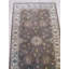 Hand Knotted Wool Floral Area Rug in Brown