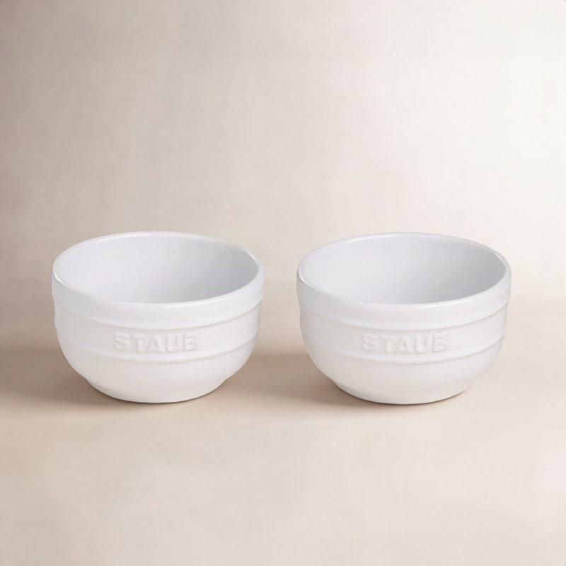 Staub Ceramic Prep Bowl, White