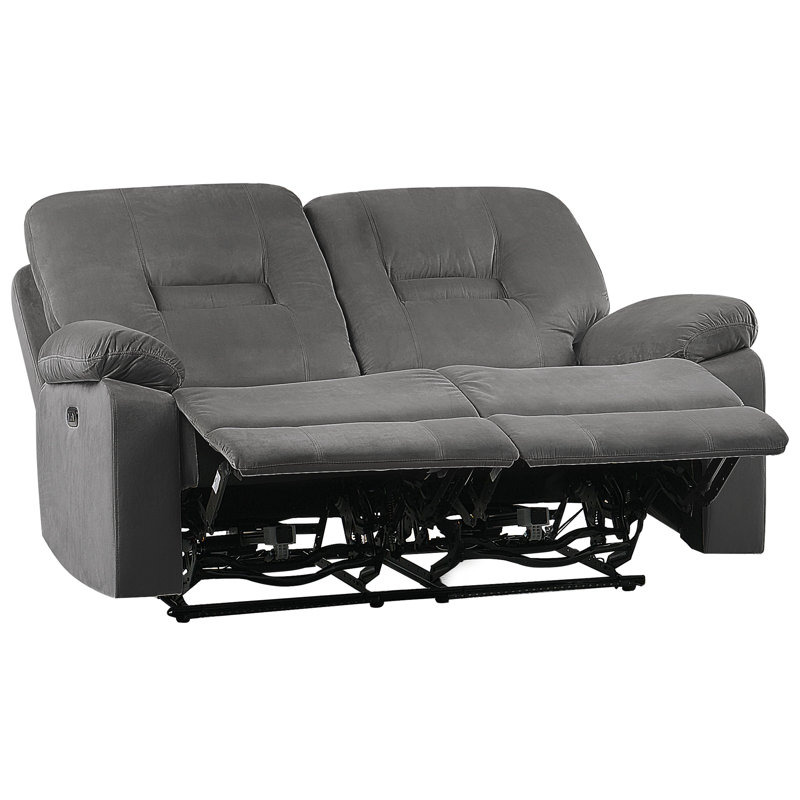 Aldea 2 Seater Velvet Electric Reclining Sofa, Grey