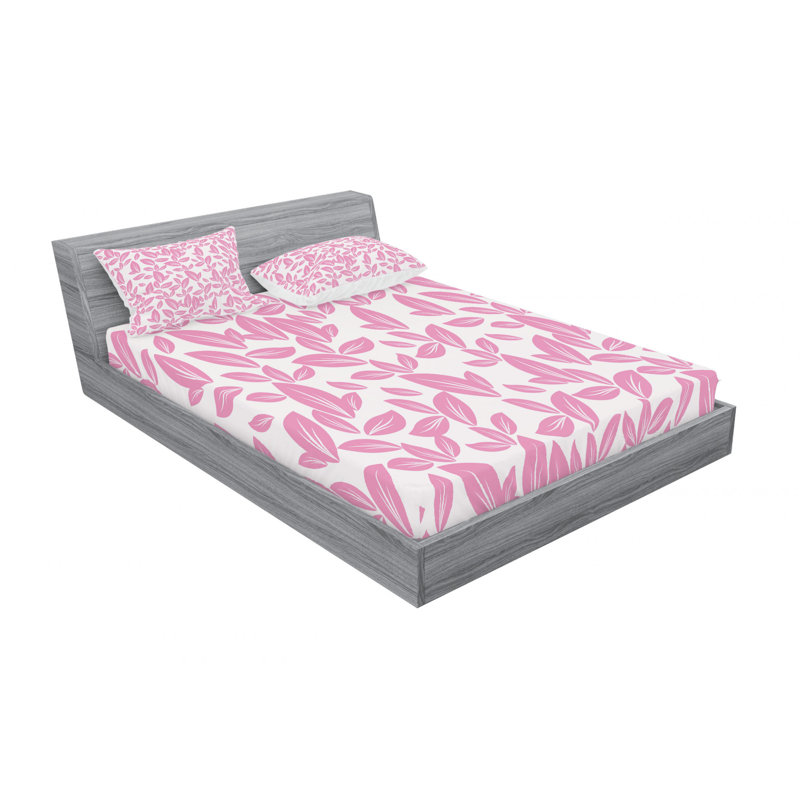 Microfiber Sheet Set, Queen Sheet Set with 1 Pillowcase