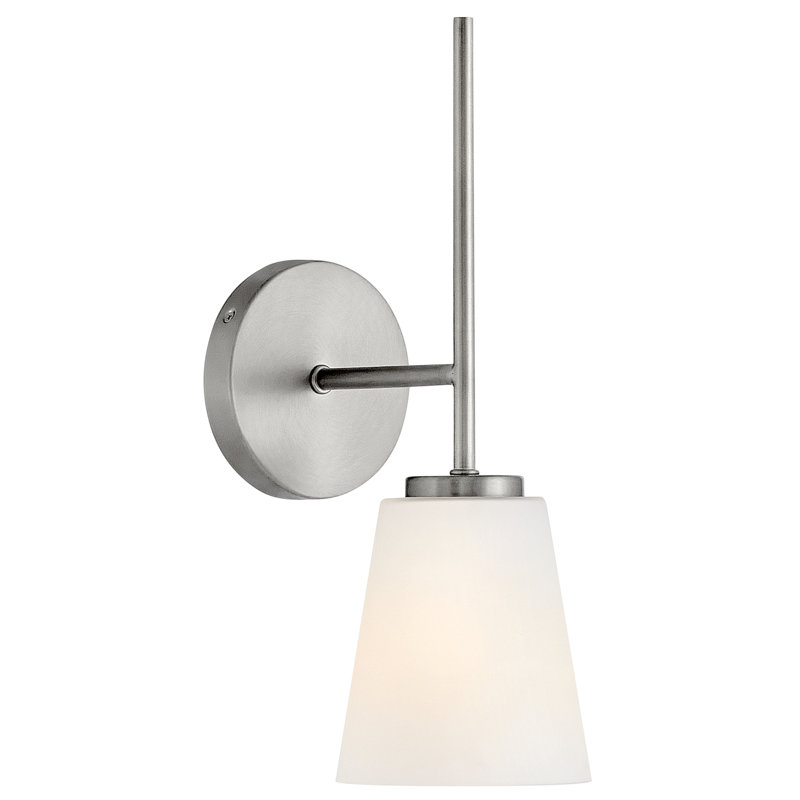 Lark Bri Bathroom Vanity Light, Silver