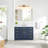 Gavino 48'' Single Bathroom Vanity with Stone Top-735878093-735878092