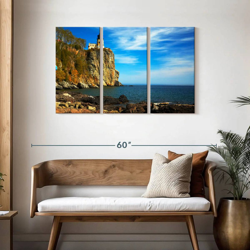 Phare d'Alvord Cliffside, H 28 po x l 45 po