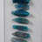 Framed Blue Agate Shadowbox Wall Decor Panel