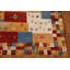 Tapis tribal à motif géométrique Gabbeh