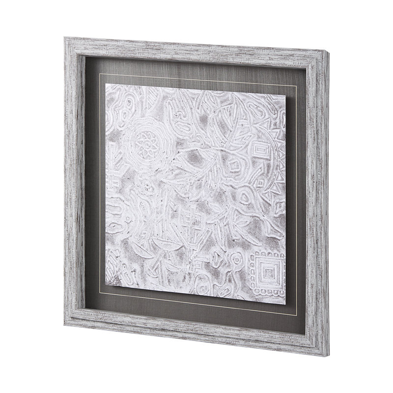 «Vintage Tile Collection», reproduction d'art encadrée à la main, Collection de carreaux rétro I