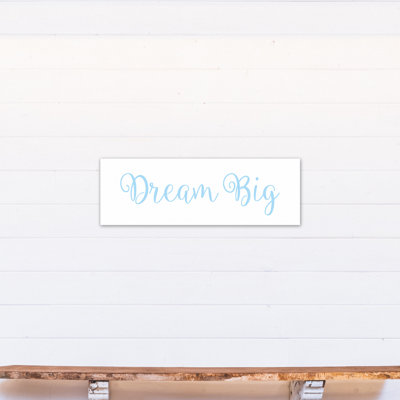 Décoration murale Bruning Dream Big Kids