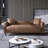 Delana 78.7'' Leather Sofa-205953864