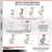 Kingpinle Caster Set Service Caster
