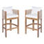 Tabourets de bar en bois d'acacia à hauteur de siège Saul-125421781-125421783-125522704