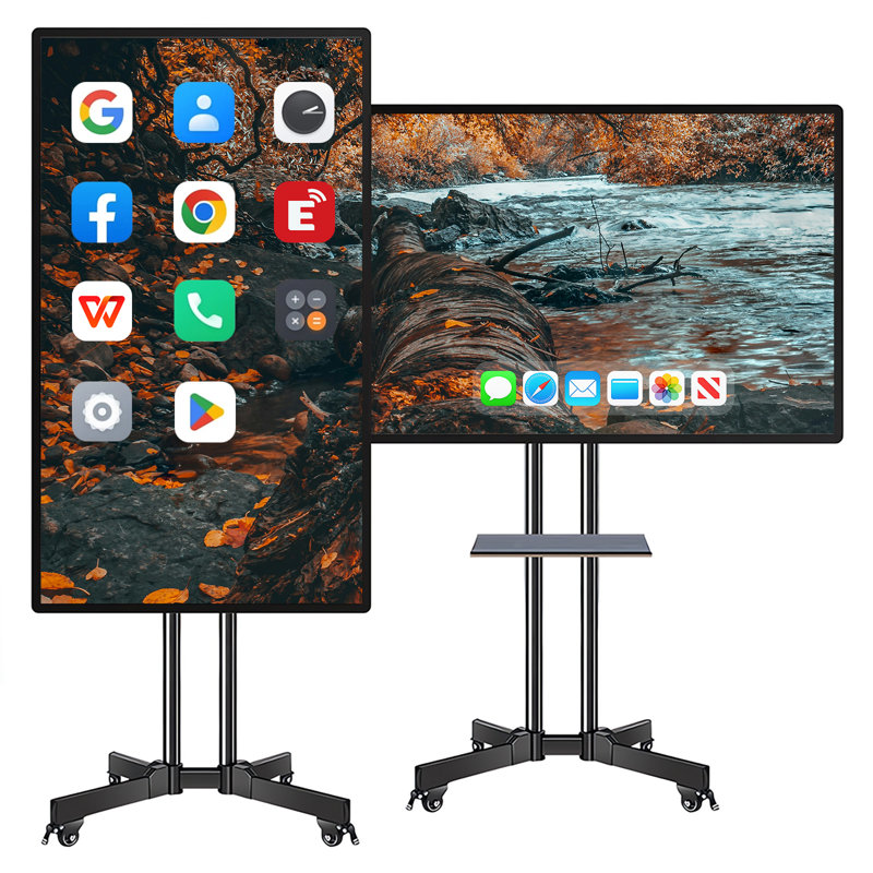 JYXCN Smart Board 49 pouces, efficacité accrue! Tableau blanc interactif tout-en-un avec double système et ordinateur à écran tactile avec partage de nuage pour l'éducation et le bureau?