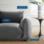 Fauteuil en velours Copious Performance-1007097175