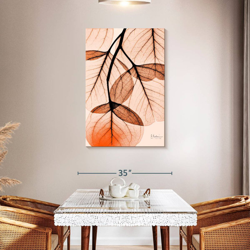 Harnek Orange Eucalyptus I, 45" H x 30" W