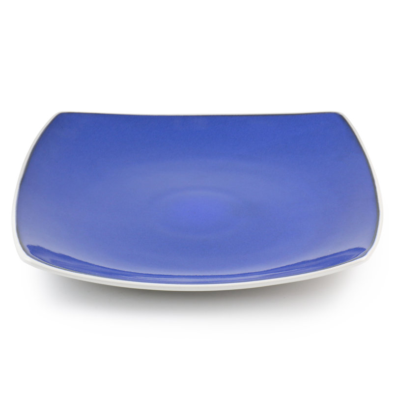 Ensemble 16 pièces de vaisselle en grès Gibson Elite Soho Lounge, Cobalt