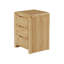 Bruner 45cm W Solid + Manufactured Wood Bedside Table