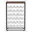 Multi-tiered Wine Bottle Rack Brown