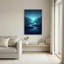 «Deep Blue Mountain River Valley», art mural sur toile-56702042