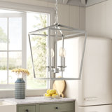 Finnegan 4 - Light Dimmable Lantern Geometric Chandelier