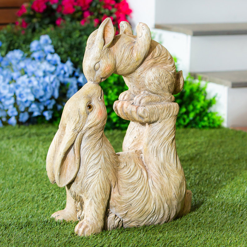 Alduino Rabbit Metal Garden Statue