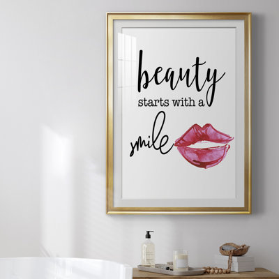" Beauty Starts With A Smile "