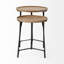 Solid Wood Nesting End Table
